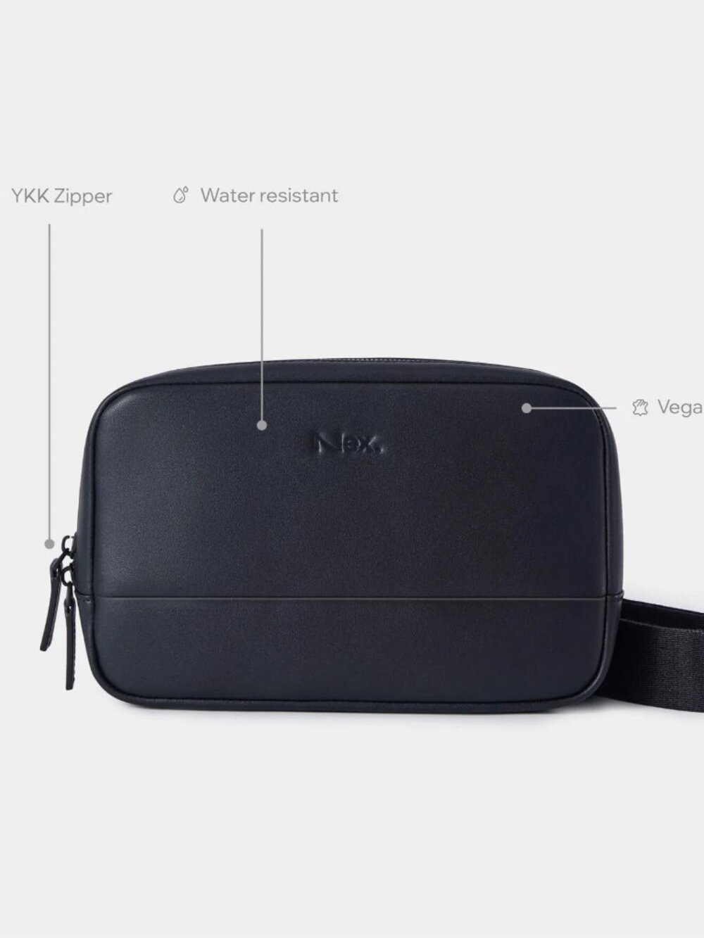 Nex Voyager Crossbody - Obsidian - Picture 6 of 9
